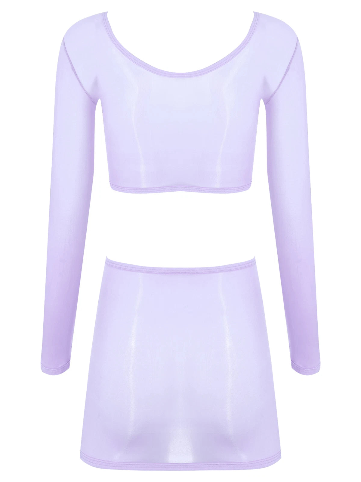 Womens Outfits Breathable Clubwear Long Sleeve Nightwear Nylon Lingerie Silky