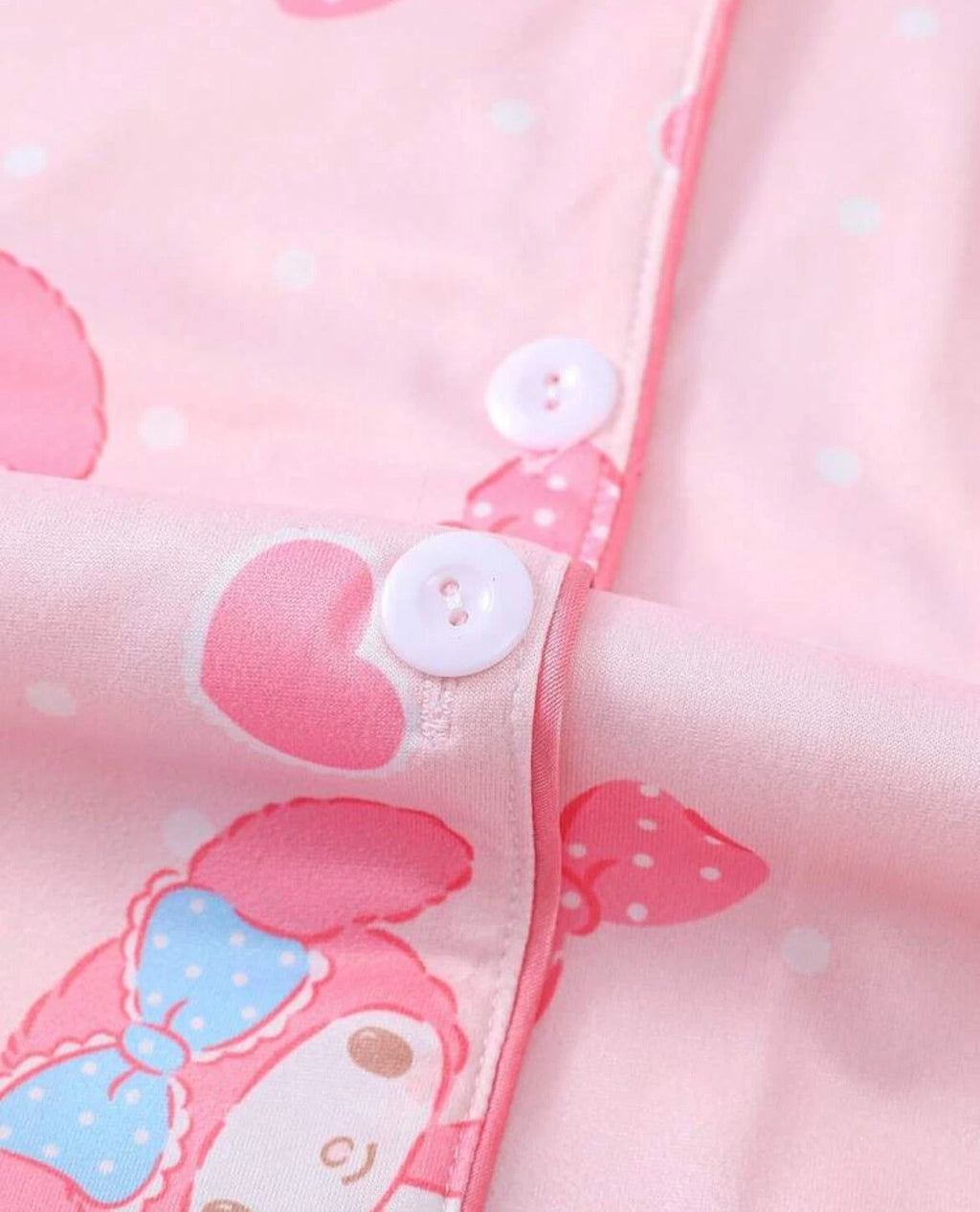 Sanrio Hello Kitty My Melody Pajama Sleepwear Kawaii Pajamas Pink Cute