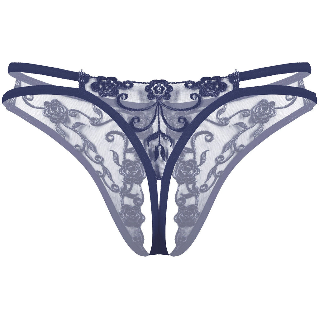 Womens Hollow Out Translucent Lingerie Set Stretchy Fishnet Solid Color Tights