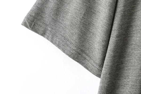 Plus Size XL 150KG Women Modal Pajamas Sets Short Sleeve Top + Calf-Length Pants