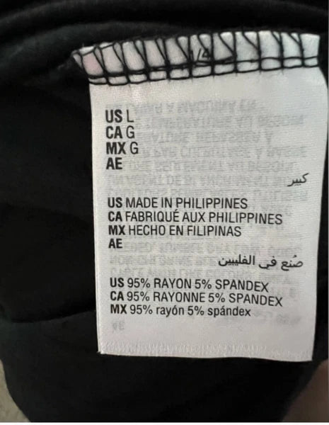 Woman’s Jenni Deep Black with Pink Lining Pajama Set