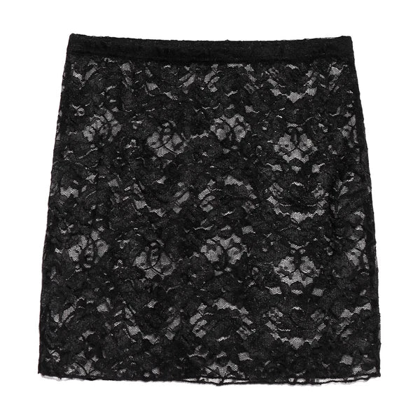 Womens Nightwear See-Through Lingerie Set Thigh High Stockings Babydolls Party