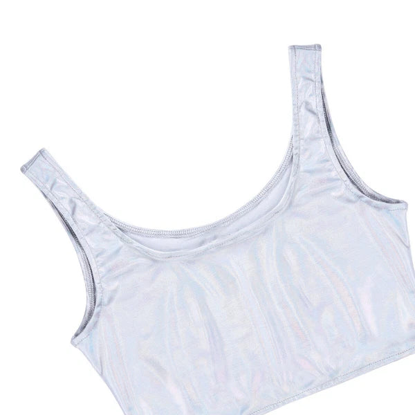 Womens Underwear Wet Look Lingerie Mock Neck Bar Sexy Sleepwear Babydoll 2pcs