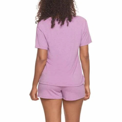 Felina Womens Pajamas 3-Piece Lounge Comfort Waist Soft Lightweight L42