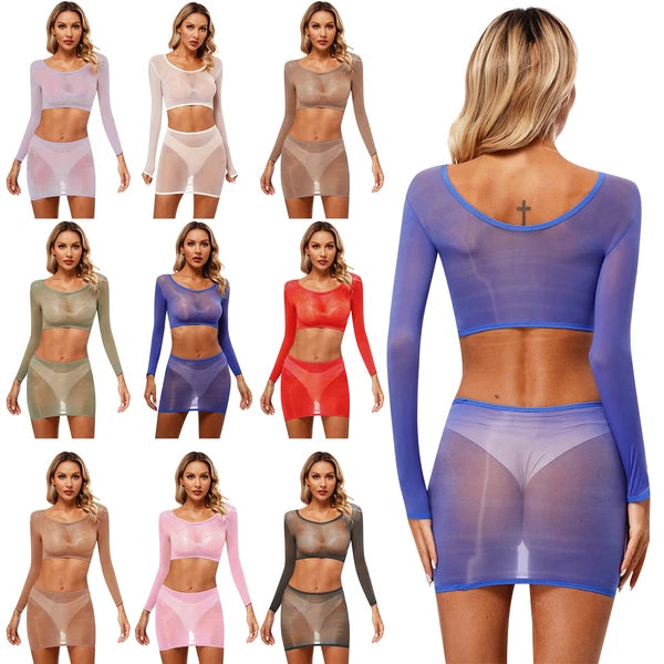 Womens Outfits Perspective Clubwear Erotic Nightwear Vanlentinas Sleepwear Mini