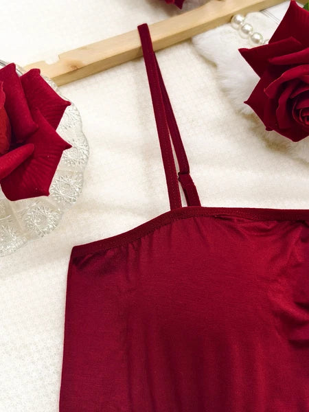 Sexy Lingerie Women Pajamas Set Ladies Sleepwear Underwear Cami Tops Shorts Set