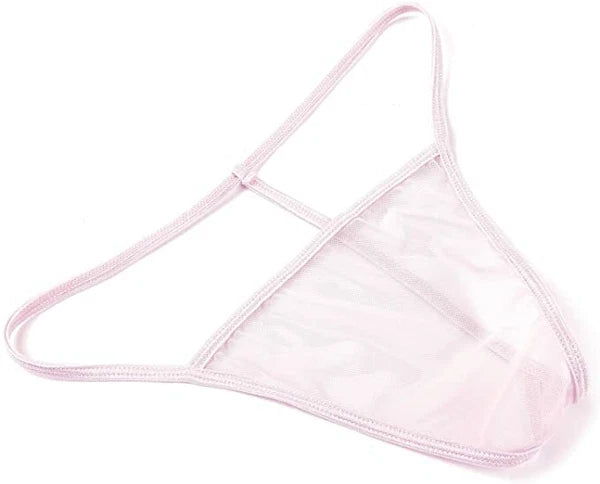 Pink-Women-Sexy-Lingerie-Sleepwear-Lace-Panties-Underwear-Nightwear-Babydoll-Set