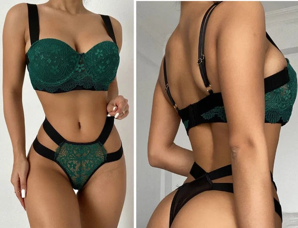 Women Sexy-Lingerie Babydoll Sleepwear Underwear Lace Dress G-String Nightwear