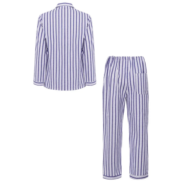 Womens Sleepwear Casual Loungewear Multiple Pockets Pajama Set Button Down Soft