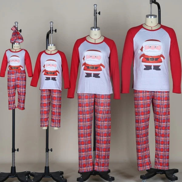 Christmas Suit Parent-Child Suit long-sleeved casual pajamas