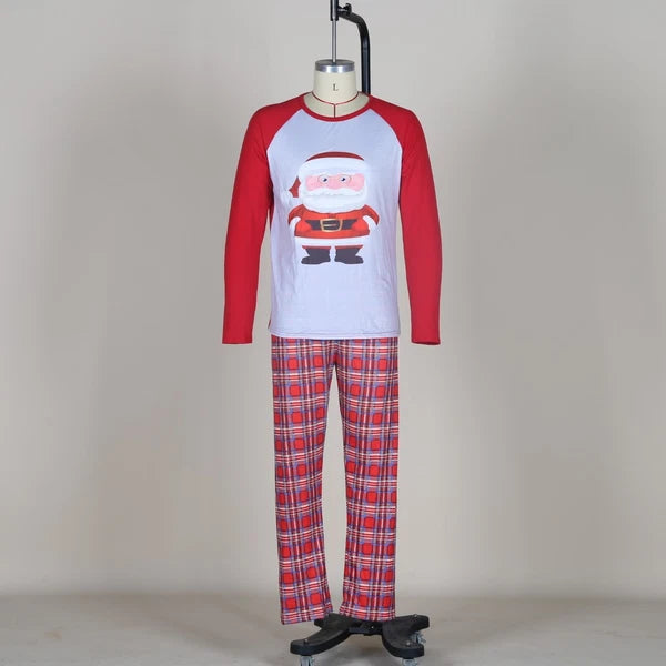Christmas Suit Parent-Child Suit long-sleeved casual pajamas