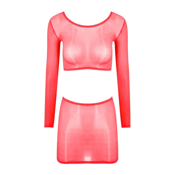 Womens Outfits Breathable Clubwear Long Sleeve Nightwear Nylon Lingerie Silky