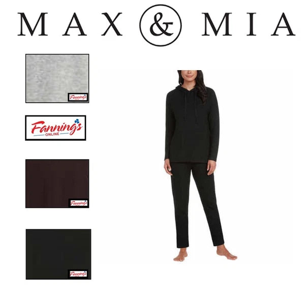 Max and Mia Ladies' Lounge Set Super Soft Knit Fabric G51