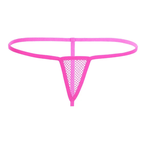 Womens Lingerie Rave Nightwear Sexy 3 Piece Mesh Stockings Babydoll T-Back Set