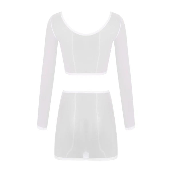 Womens Outfits Breathable Clubwear Sheer Nightwear Ultrathin Sleepwear Sexy