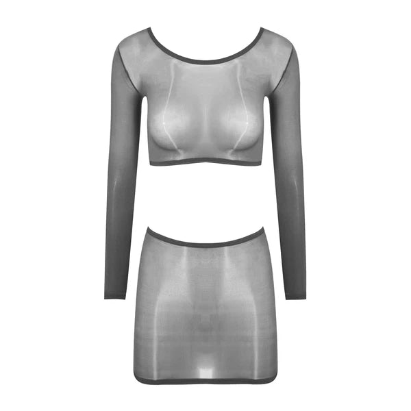 Womens Outfits Breathable Clubwear Sheer Nightwear Ultrathin Sleepwear Sexy