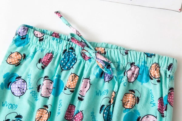 Ladies/Womens 100% Brushed Cotton Pyjamas Set Check Print Button Up Loungewear