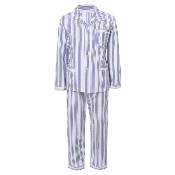 Womens Sleepwear Casual Loungewear Multiple Pockets Pajama Set Button Down Soft