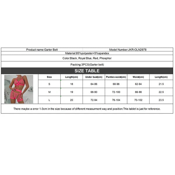 Sexy Women Lace Lingerie Bra G-String Set Fishnet Nightwear Babydoll Sleepwear