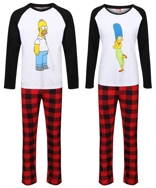COUPLE PYJAMAS CHARACTER MENS LADIES PJ SETS MATCHING MR & MRS NIGHT WEAR NEW