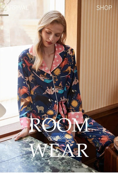 Women's Sleepwear - Trouser & Long Sleeve