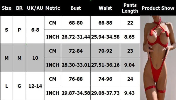 Sexy Women's Lingerie Babydoll Sleepwear Underwear Set Bra G-String Nightwear