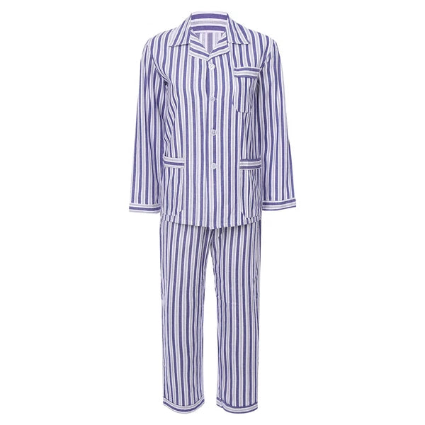 Womens Sleepwear Casual Loungewear Multiple Pockets Pajama Set Button Down Soft