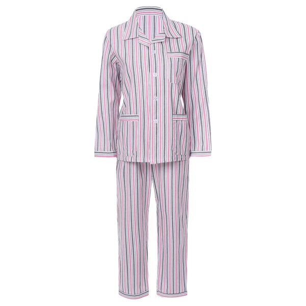 Womens Sleepwear Casual Loungewear Multiple Pockets Pajama Set Button Down Soft