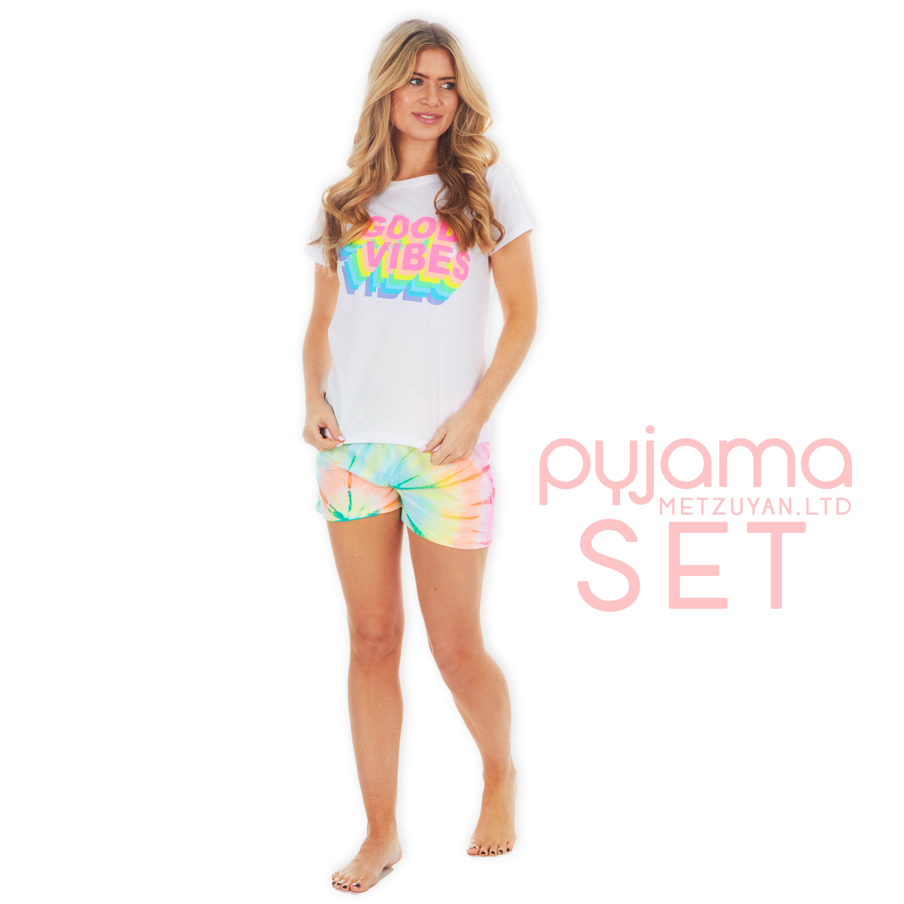 Ladies Cool Comfort Cotton Shortie Set Pyjama Shorty Set Sleeveless Pyjamas NEW